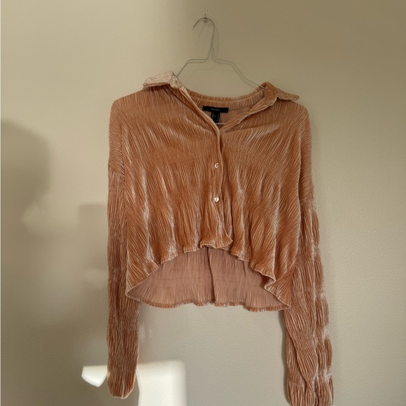 Plisse Long-Sleeve Shirt - Picture 4 of 5